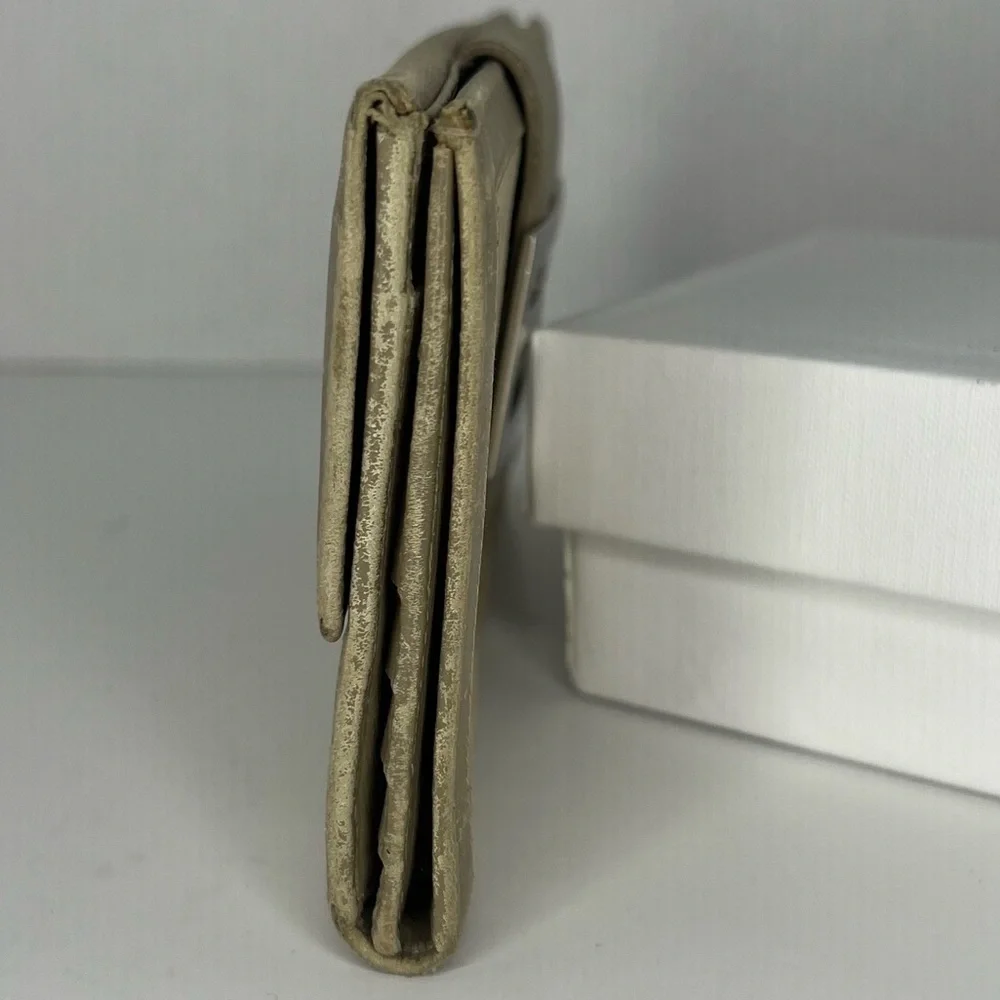 🤎Fendi‎ Beige Zucca Logo Canvas Long Wallet | PRELOVED!!🤎